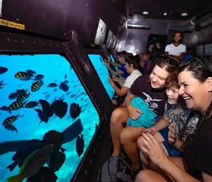 Family-friendly underwater exploration in Hurghada with Sea Scope.