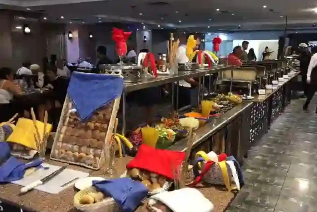 VIP lunch at a local restaurant during Hurghada to Cairo trip.
