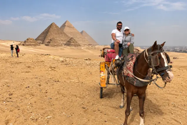 Pyramids Saqqara Memphis & Dahshur Tour from Hurghada